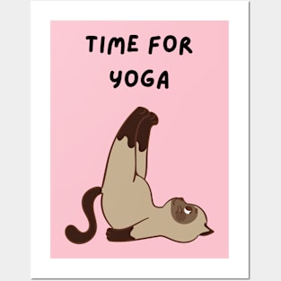 time for yoga Posters and Art